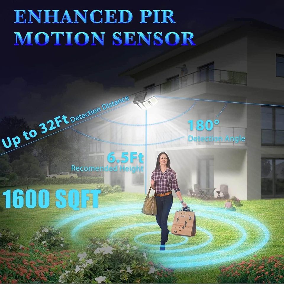 Solar Lights Outdoor Motion Sensor