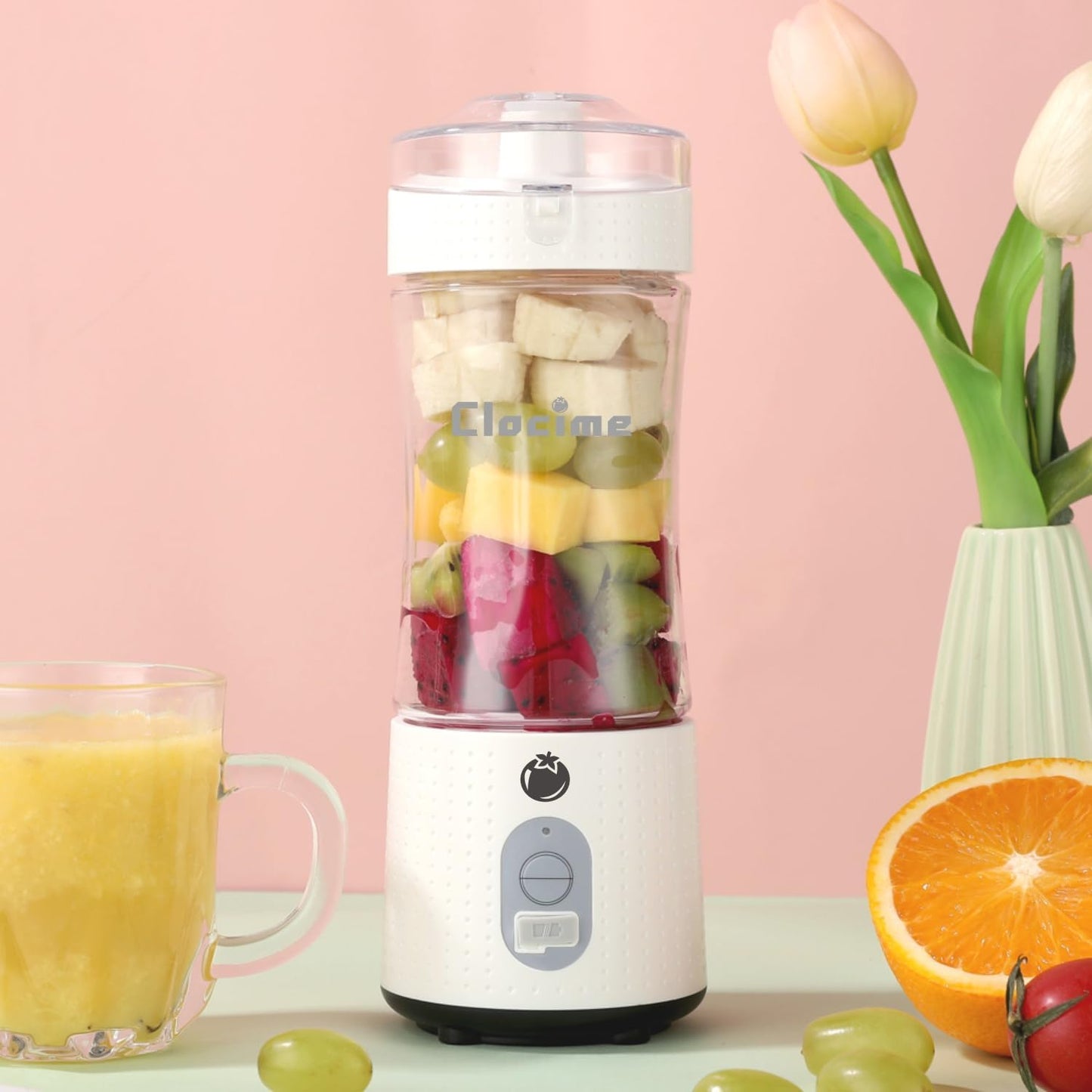 Clocime Portable Blender for Furit Juices, Smoothies and Milk Shakes