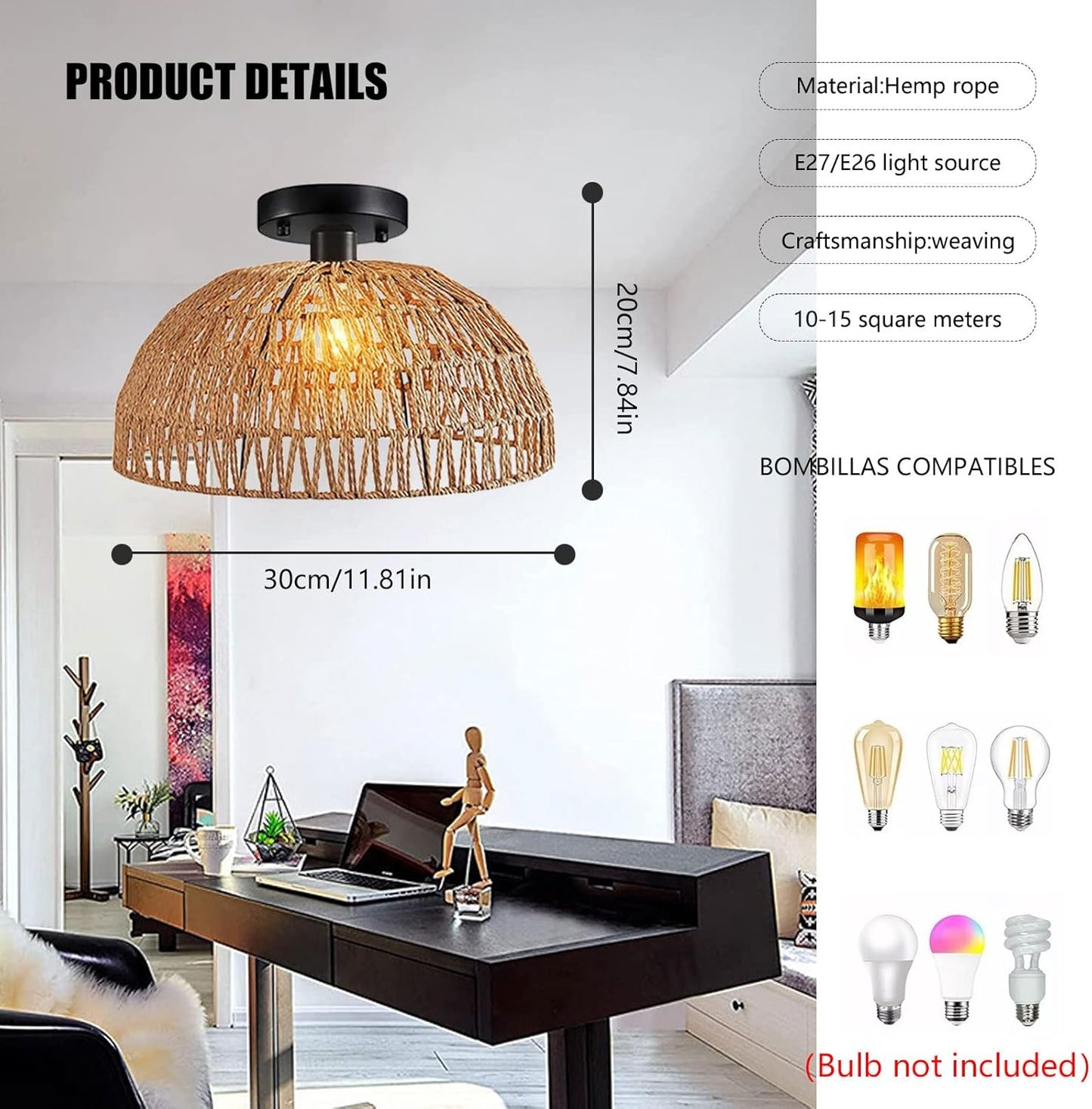 Black Sputnik Chandeliers Ceiling Lights, Pendant Light,lamp