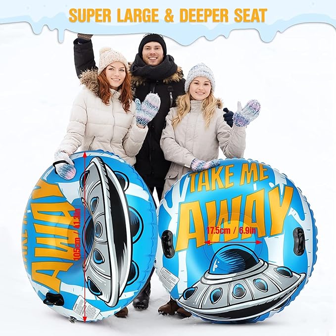 Heavy Duty Inflatable Snow Sledding Tube