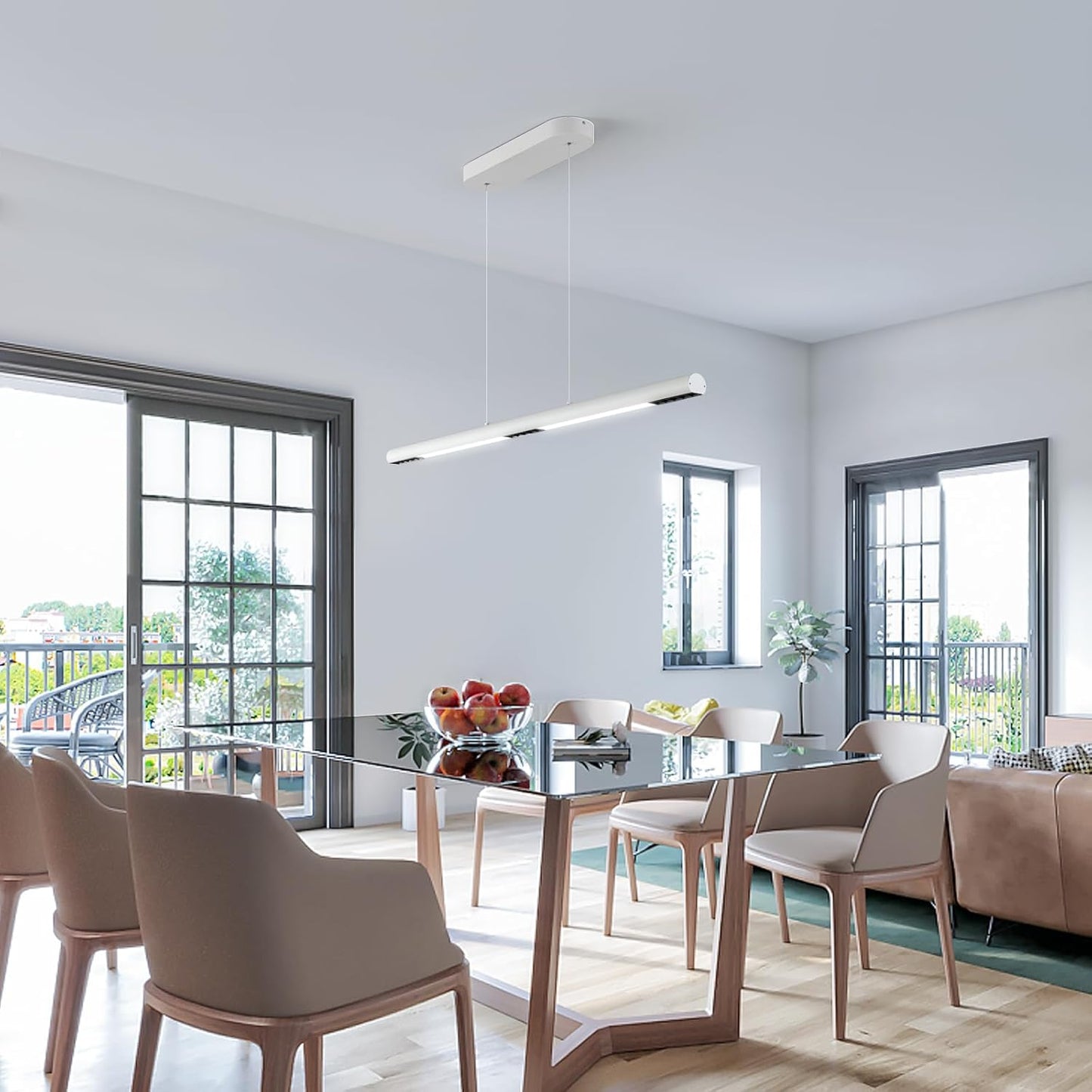 Garwarm Led Linear Light,47.2 in White,6000K