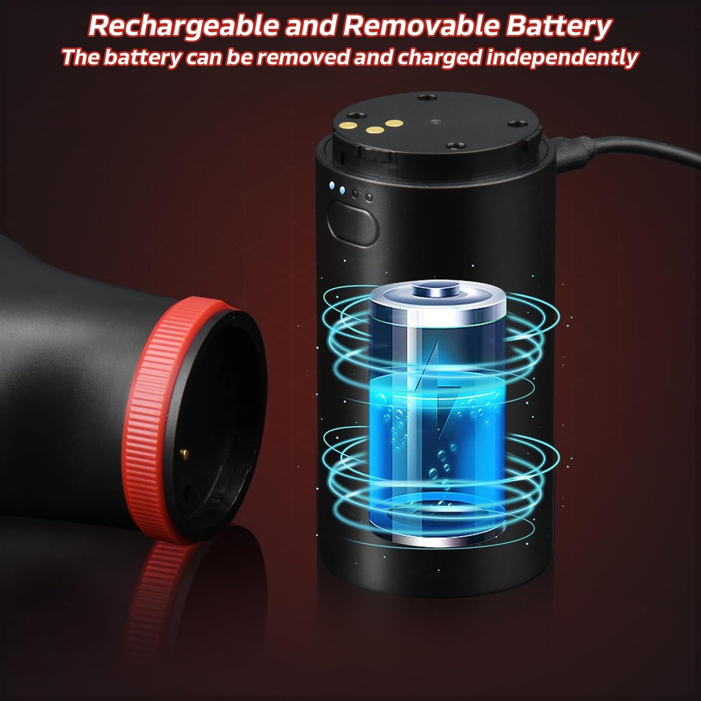 Compressed Air Duster 51000 RPM Rechargeable