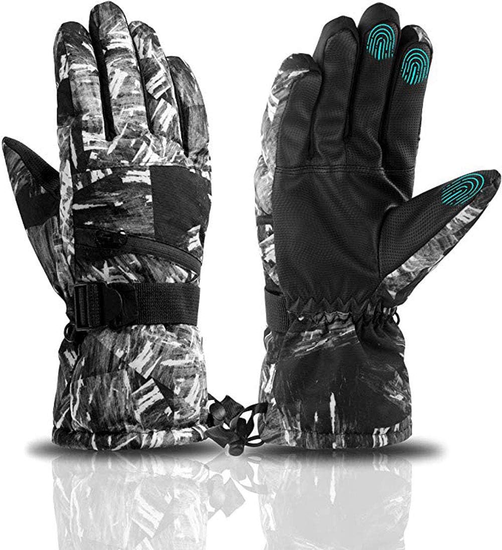 Ski Gloves,Waterproof Warm Touchscreen
