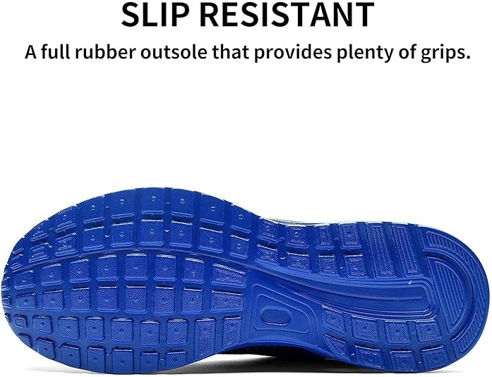 QAUPPE Men's Air Running Shoes – Lightweight Athletic Sneakers for Running, Tennis & Trail