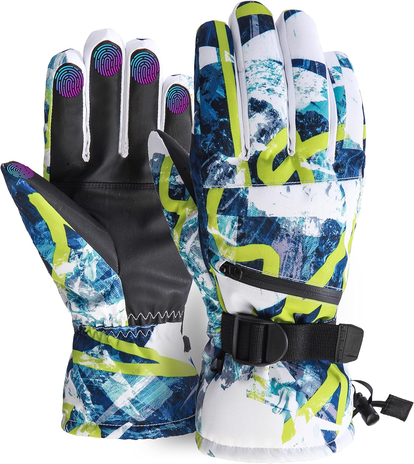 Ski Gloves,Waterproof Warm Touchscreen