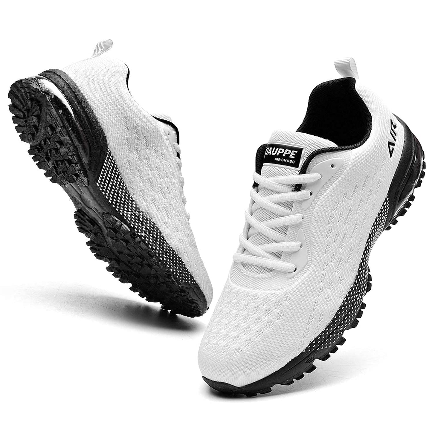 QAUPPE Men's Air Running Shoes – Lightweight Athletic Sneakers for Running, Tennis & Trail
