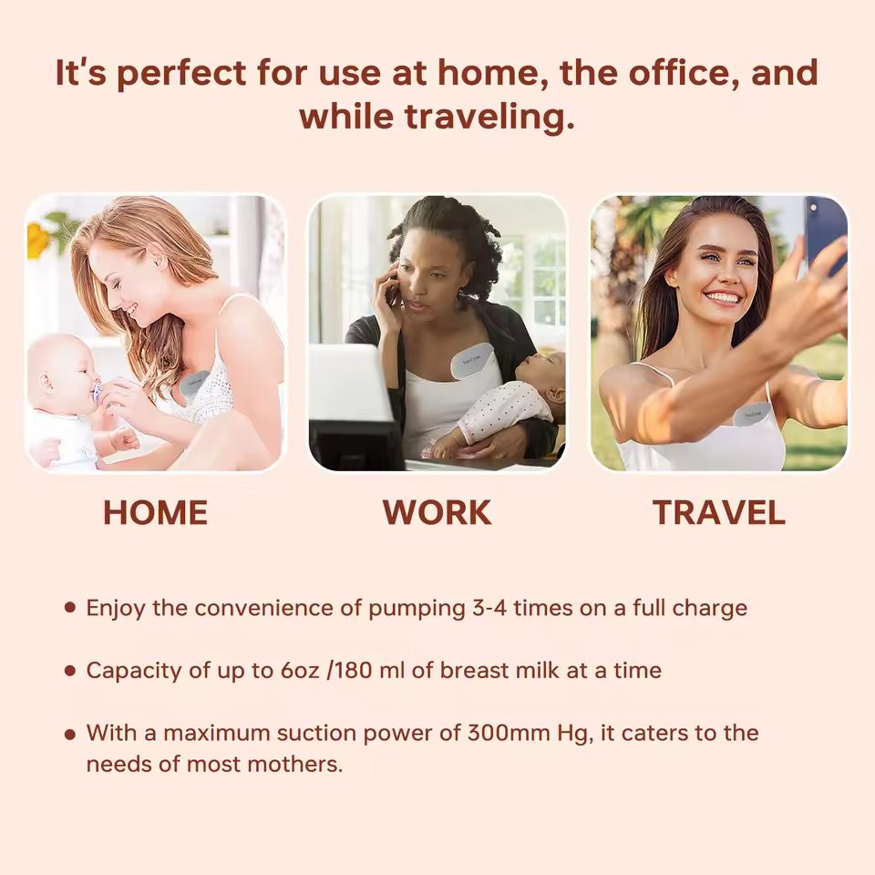 New Yunlism S9 Wearable Breast Pump - Wireless & Hands-Free