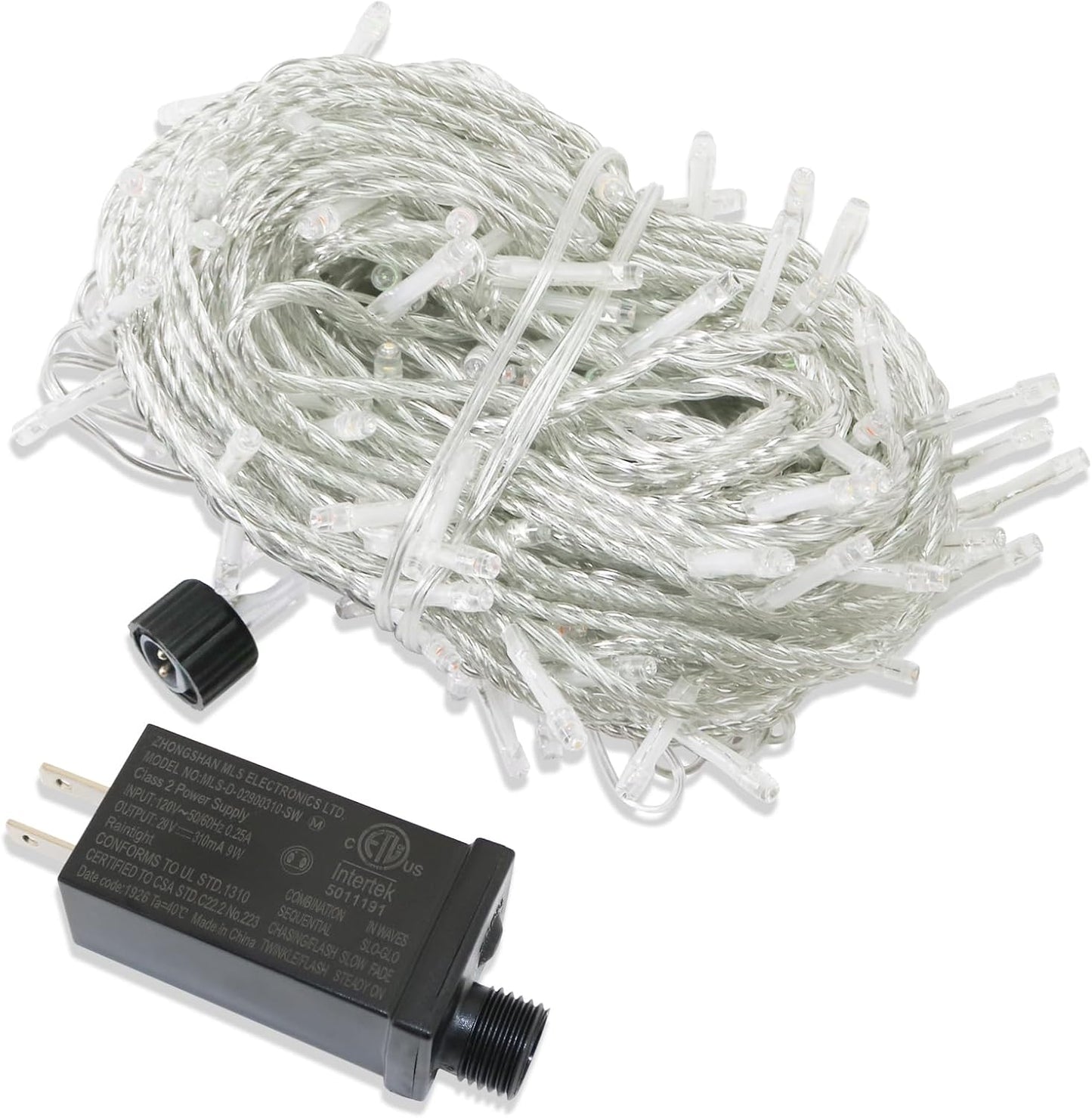 200LED Multicolor String Lights - 66FT Outdoor/Indoor - Multi Modes