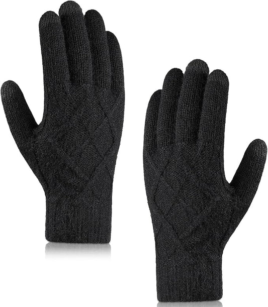 Cierto Women's Winter Gloves | Fashion Touchscreen Fleece Gloves ❄️ Elegant & Warm