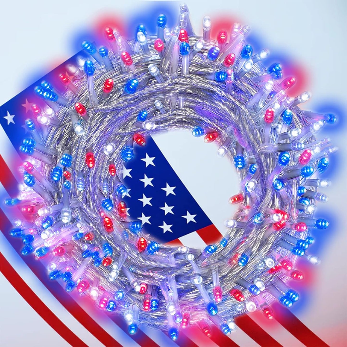 200LED Multicolor String Lights - 66FT Outdoor/Indoor - Multi Modes