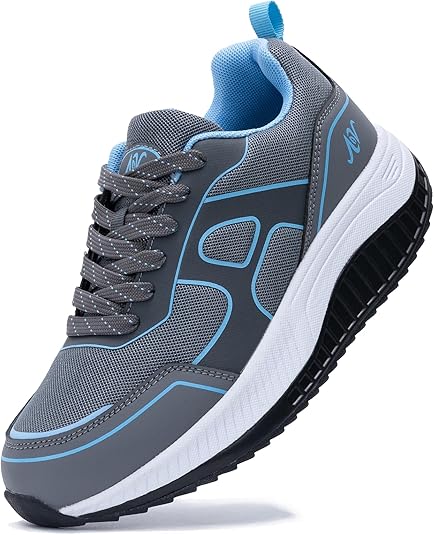 AOV Women's Comfort Walking Shoes - Supportive & Breathable Sneakers