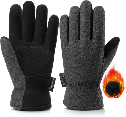 OZERO Winter Gloves for Men & Women ❄️ | Thermal Cold Weather Gloves for Running, Cycling, Driving